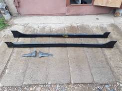 Порог пластиковый. Toyota Corolla Spacio, NZE121, NZE121N Toyota Allex, NZE121, NZE124, ZZE123 Toyota Corolla Fielder, NZE121, NZE121G, NZE124, NZE124...