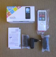 Alcatel OneTouch 2007D. Новый, до 8 Гб, Белый, Dual-SIM, Кнопочный