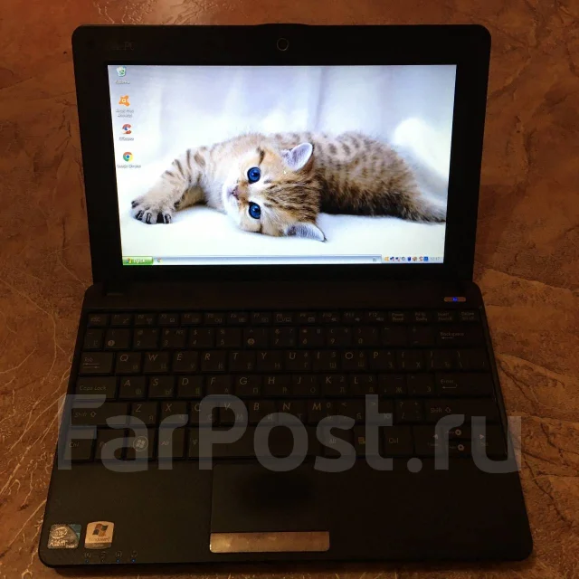 Asus Eee PC 1001PX. 10.1", 1,6����, ��� 1024 ��, ���� 160���, WiFi: 1, Bluetooth: 1 ����
