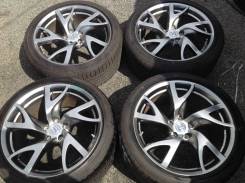 Колёса оригинал Nissan кованые разно широкие 245/40-275/35R19 5x114.3. 9.0/10.0x19" 5x114.30 ET47/30