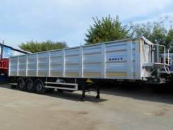 Bodex. Самосвальный полуприцеп-зерновоз 60 куб с задней разгрузкой, 30 000 кг.