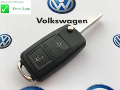 Корпус ключа. Volkswagen: Passat, Caddy, Bora, Eos, Jetta, Golf Plus, Scirocco, Tiguan, Touran, Golf, Beetle, Polo Skoda Superb Skoda Fabia, 542, 545...