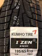 Kumho I'Zen KW31. Зимние, без шипов, 2018 год, без износа, 4 шт