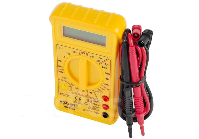 Мультиметр Sturm. MM1204, новый, в наличии. Цена: 860₽ во Владивостоке