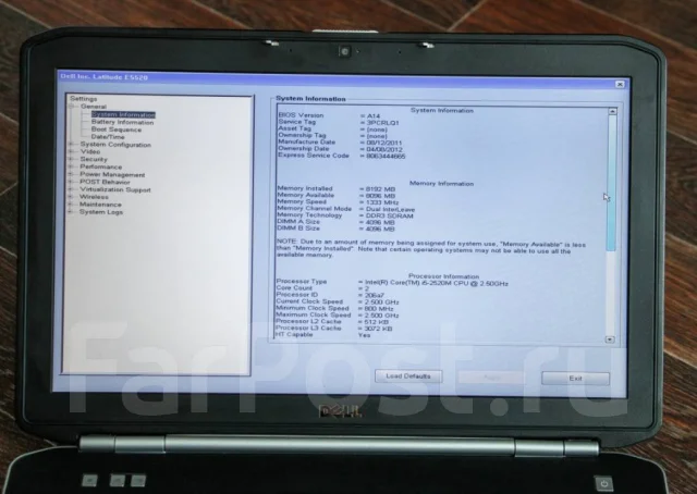 Dell Latitude. 15.6", 2,5����, ��� 8 ��, ���� 500��� ����