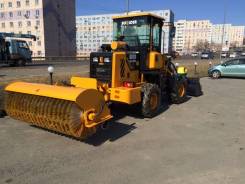 Boulder. Фронтальный погрузчик WL20R с щеткой, 2 000 кг., Дизельный, 1,00 куб. м.