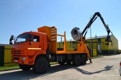 КамАЗ 43118-46. Сортиментовоз на базе Камаз, 11 762 куб. см.