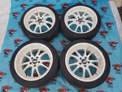 Разноширокие Японские диски Manaray Vertec VR5 R18. 8.5/9.5x18" 5x114.30 ET35/45