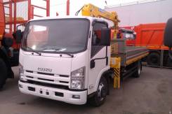 Soosan SCS335. Кран-манипулятор КМУ Isuzu NPR75LM-503 (Евро-5) + КМУ , 3 200 кг.