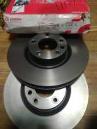 Диск тормозной. Volkswagen Touareg, 7L6 Двигатели: AXQ, AYH, AZZ, BAA, BAC, BAR, BHK, BHL, BJN, BKJ, BKS, BLE, BLK, BMV, BMX, BPD, BPE, BRJ, BUN, BWF
