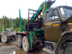 Урал 43203. Урал-камаз лесовоз манипулятор фишка, 10 850 куб. см., 11 000 кг., 6x6