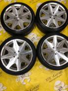 Продам литье legzas R18 на летней резине. 8.0/9.0x18" 5x114.30 ET38/38
