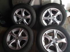 Комплект колес на литых дисках 205/65R15 лето. 6.5x15" 5x100.00 ET38 ЦО 55,0 мм.