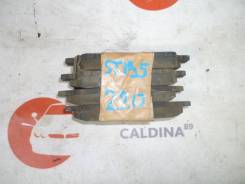 Колодки тормозные. Toyota: Vista, Carina, Corona, Caldina, Camry Двигатели: 3CT, 3SFE, 4SFE, 2C, 2CT, 3CTE, 4AFE, 4AGE, 5AFE, 7AFE, 3SFSE, 3SGE