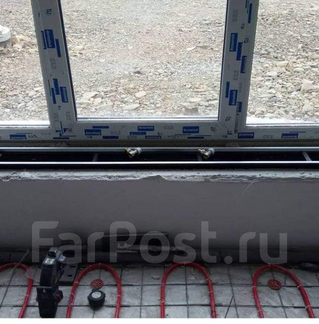 Монтаж водяного теплого пола 300 рублей м2, отопления, котлов ...