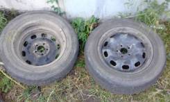 Колеса 195/65/15,5/100, пара. 6.0x15" 5x100.00 ЦО 56,0 мм.