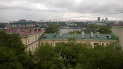 1-комнатная, улица Пушкинская 50. Центр, частное лицо, 32 кв. м. Вид из окна днём