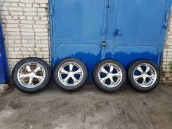 Брендовое Литьё WORK Evrolain резина Danlop Grandtrek PT2 225*60R 18. 8.0x18" 5x114.30 ET31 ЦО 75,1 мм.
