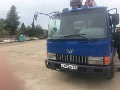 Kia Rhino. Продаётся грузовик KIA Rhino с крановой установкой, 5 000 кг.