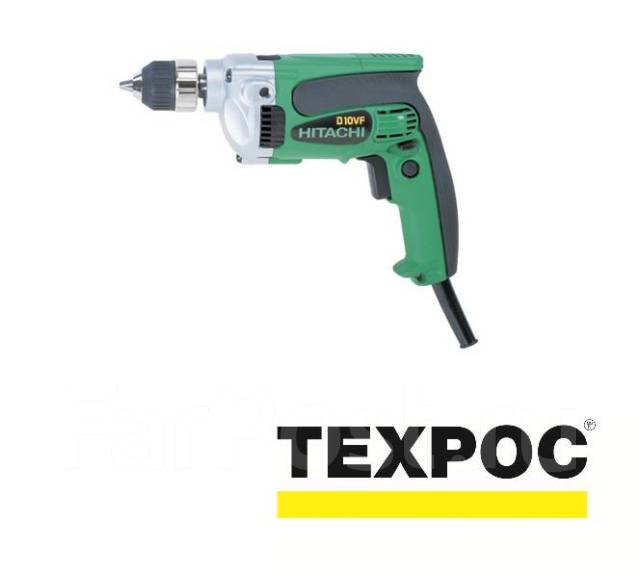 Дрель Hitachi (Хитачи) D10VF. Акционная цена! Отличный подарок, новый ...