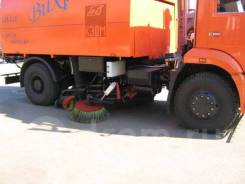 Кургандормаш КО-318Д. КО-318Д на шасси Камаз-53605 вакуумная подметально-уборочная (пылесос)