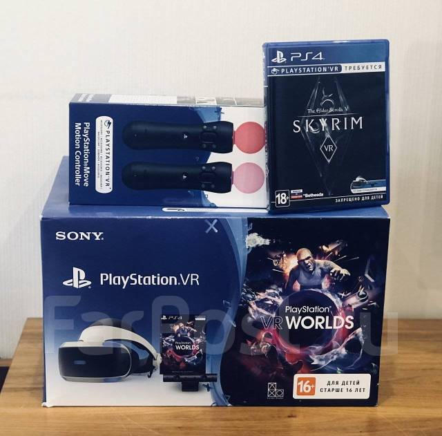 PlayStation 4 VR PSCamera PS Move SkyrimVR