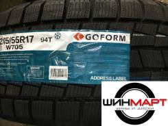 Goform W705. Зимние, без шипов, 2018 год, без износа, 4 шт