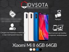 Xiaomi Mi8. Новый, 64 Гб, Белый, Золотой, Синий, Черный
