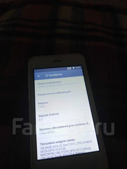 Fly FS406 Stratus 5. �/�, �����, 3G, Dual-SIM ����