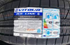 Vitour Ice Line. Зимние, без шипов, 2018 год, без износа, 4 шт