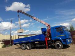КамАЗ 65117. Продам бортовой грузовик с манипулятором, 7 000 куб. см.