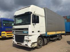 DAF XF 95. Грузовик тентованый даф, 12 000 куб. см., 10 000 кг., 4x2