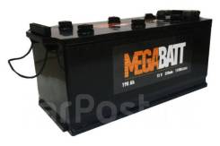 Аккумулятор MEGA BATT 6ст-190 а/ч конус переходник в Комсомольске-на-Амуре Mega Batt. 190 А.ч., производство Россия