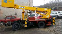 Aichi. Автовышка SK120 на шасси MMC Canter, 12 м.