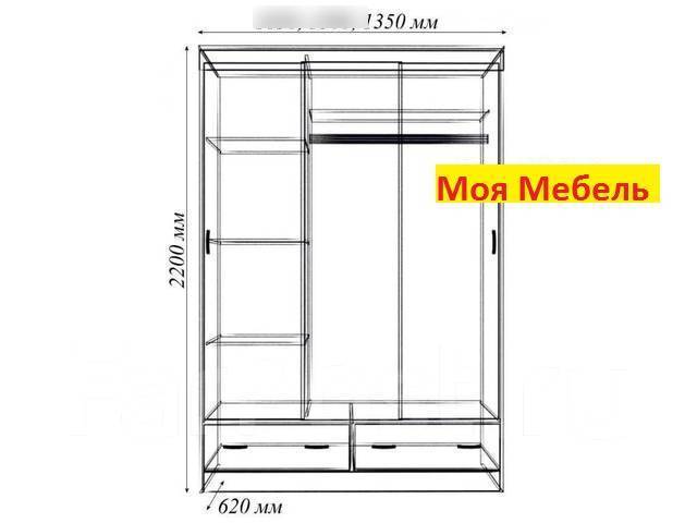 Шкаф купе модерн 2 схема сборки