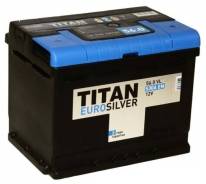 Titan. 55 А.ч., Прямая (правое), производство Россия