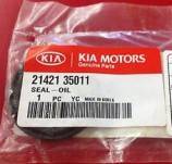 Сальник коленвала. Hyundai: Grandeur, Starex, Dynasty, Sonata, Equus, Libero, Marcia, Galloper, Tucson Mitsubishi: Lancer Cedia, L200, L300, Sigma, As...
