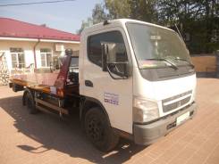 Mitsubishi Fuso Canter. Эвакуатор, сдвижная платформа, 5.1 м, Fuso Canter, 4x2
