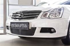 Защитная сетка переднего бампера Nissan Almera 3 (G15)
