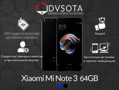 Xiaomi Mi Note 3. Новый, 64 Гб, Черный