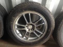 Диски R18 5x114.3 б. у + шины 255/55 R18 Kumho Road Venture б. у. 8.0x18" 5x114.30 ET42 ЦО 73,1 мм.