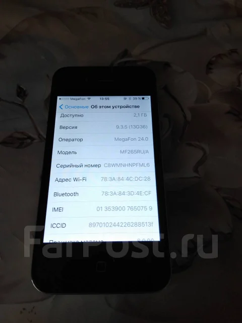 Apple iPhone 4s. �/�, ������, 3G, 4G LTE ����