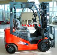 Heli CPQD15. Новый вилочный погрузчик HELI CPQD15 (двс Nissan), 1 500 кг., Бензиновый