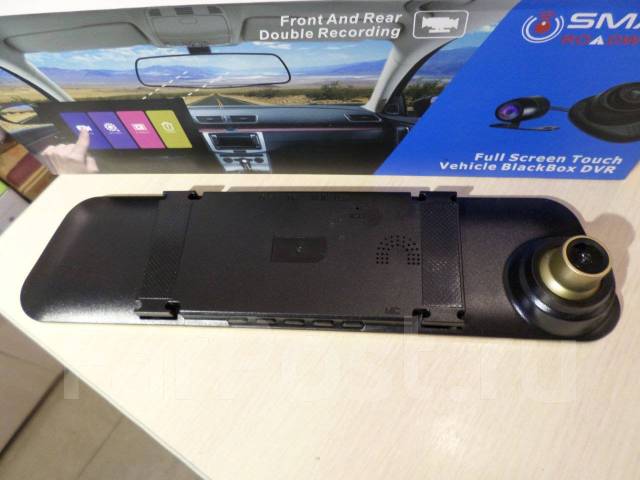 Зеркало Видеорегистратор rearview mirror dual channel recorder, новый ...