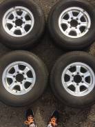 235/75R15 почти новый комплект на фирменном литье Weds 6x139.7. 6.5x15" 6x139.70 ET44