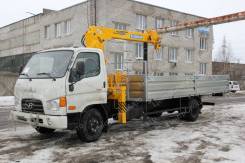 Hyundai HD78. Кран-манипулятор с тросовой КМУ Soosan SCS 334, 4х2, 4 775 кг., 4x2