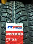 GT Radial Champiro IcePro. Зимние, шипованные, 2017 год, без износа, 4 шт