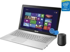 Asus N550. 15.6", 2,4����, ��� 12 ��, ���� 1 000���, WiFi: 1, Bluetooth: 1 ����