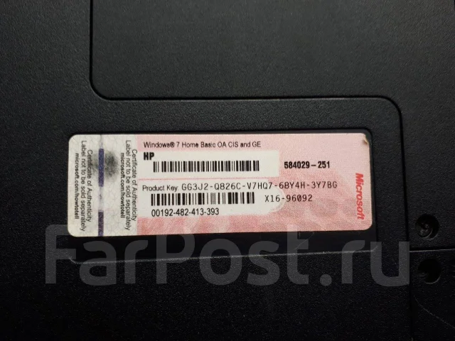 HP G62. 15.6", 2,1����, ��� 4 ��, ���� 500���, WiFi: 1, Bluetooth: 1, ����������� �� 1��. ����