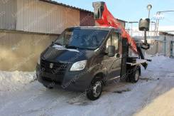 ГАЗ ГАЗель Next A21R22. Автовышка ГАЗель Некст/А21R23/А21R22, АГП Socage T318 NEW, 2 781 куб. см., 18,00 м.